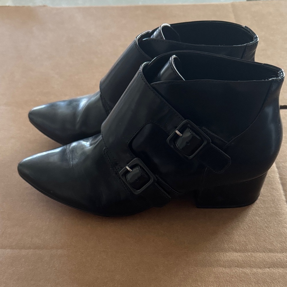 French Connection Women’s Monk Style Ankle Boots 7.5W